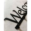 Custom Metal Name Hook Black Wall Mounted Holder Towel Rack Key Hanger Storage Bedroom Entryway Decor