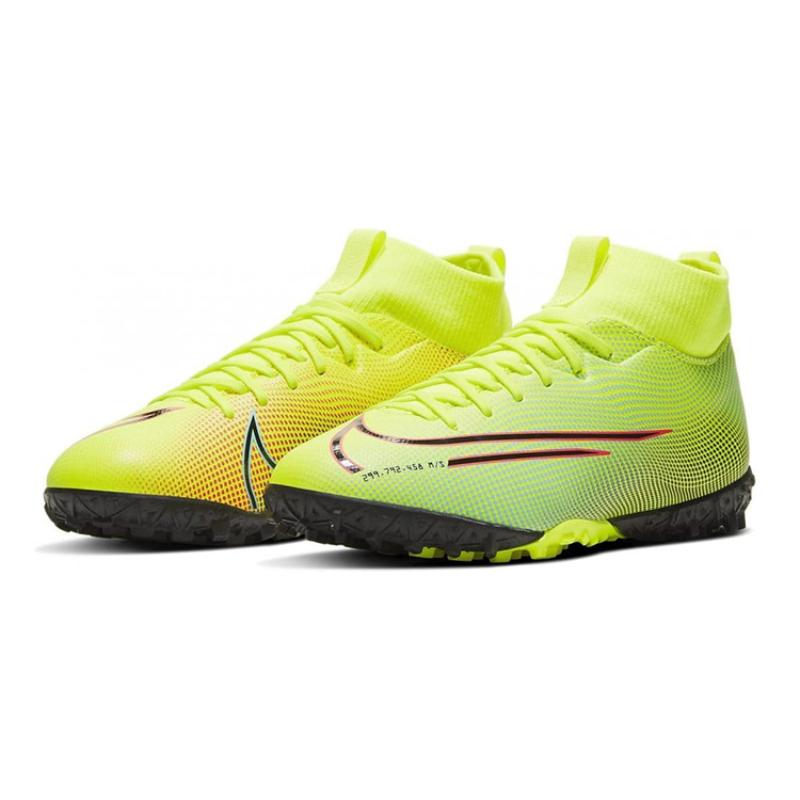 Nike Mercurial Superfly 7 Academy MDS TF Lemon Venom PS Sneakers BQ5407-703