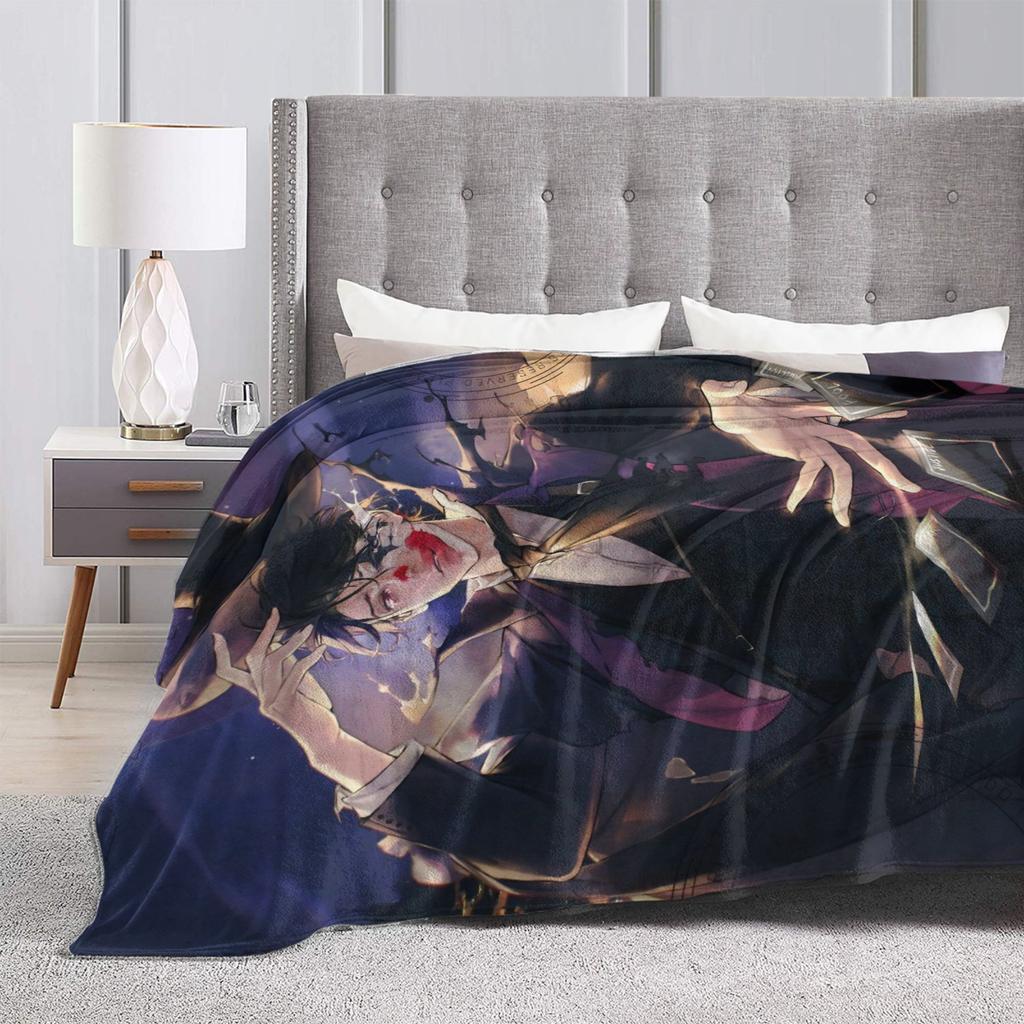 Lord Of The Mysteries  Warm Blanket  Kids Plush Throw Blanket Funny Bedroom Flannel Bedspread Sofa Bed Cover