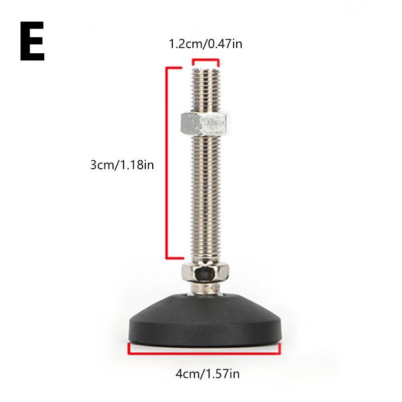 

Ножка опоры для мебели Универсальный шарнир Регулируемая подставка для ног стола Коврик из нейлона Подкладки для ножек мебели Нескользящая подставка для ножек стула Защитная подставка