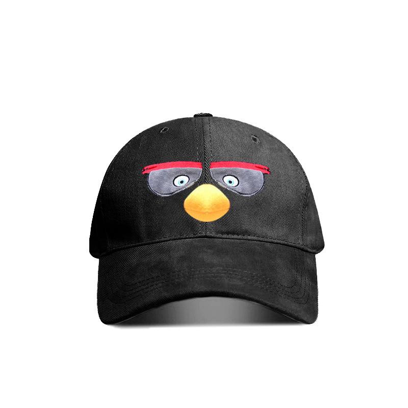 Four Seasons New European and American Cartoon Fashion Embroidery Breathable Personalized Street Trend Sunshade Hat