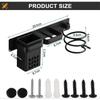 Hair Dryer Holder, Hair Straightener Holder Hair Dryer Organizer--