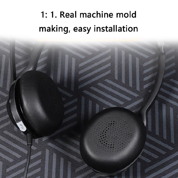 1Pair Ear Pad Headsets Earmuffs for Evolve2 30 MS UC Headphones Earpads Ear Pad Sponges Cushions Cover