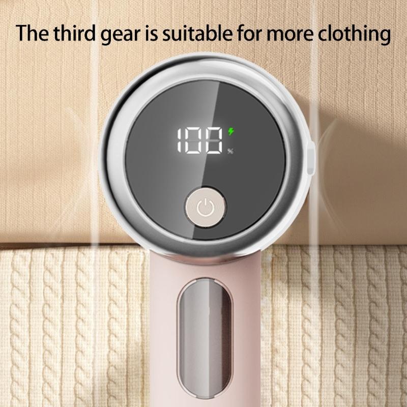 Lint Shaver for Clothing,Electric Lint Remover 3 Speeds 6 Leaf Blade,Sweater Shavers to Remove Pilling Fabric Shaver