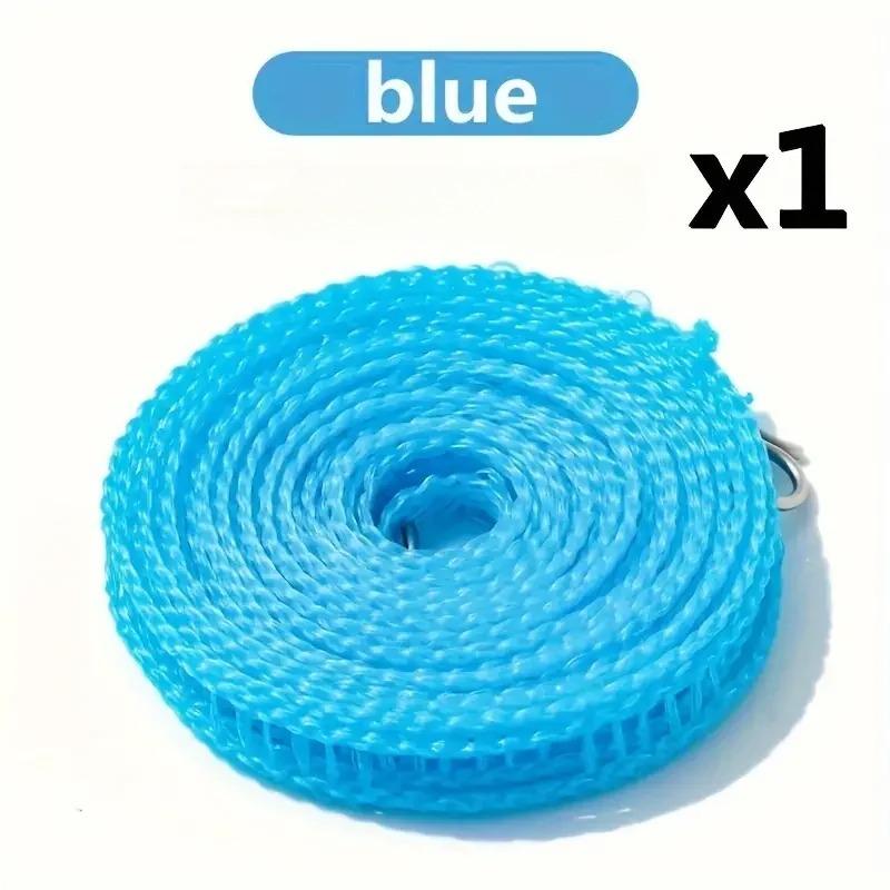 3-10m Outdoor Clothesline Nylon Anti-slip Household Clothesline Travel Portable Windproof Clothesline