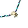 Collier Luxenter avec Lapis lazuli naturel finition or 18k - Arru
