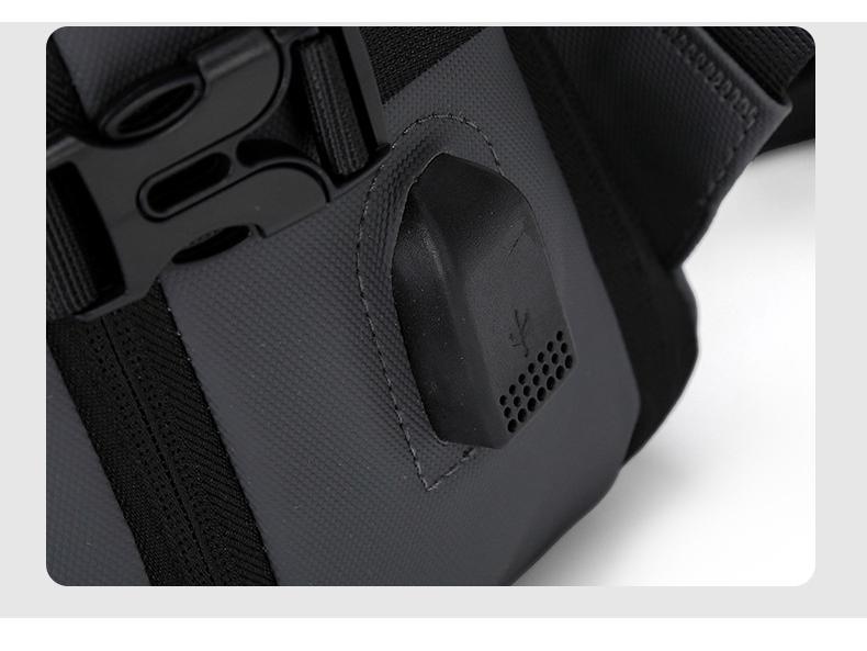 Men's Lightweight Multipurpose USB Backpack for Business Trips & Commutes