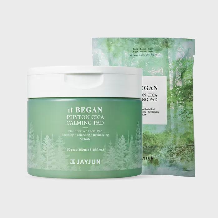 It Vegan Cypress Cica Calming Pad Planning Set (50 Sheets of Main Product + 20 Sheets of Refill)