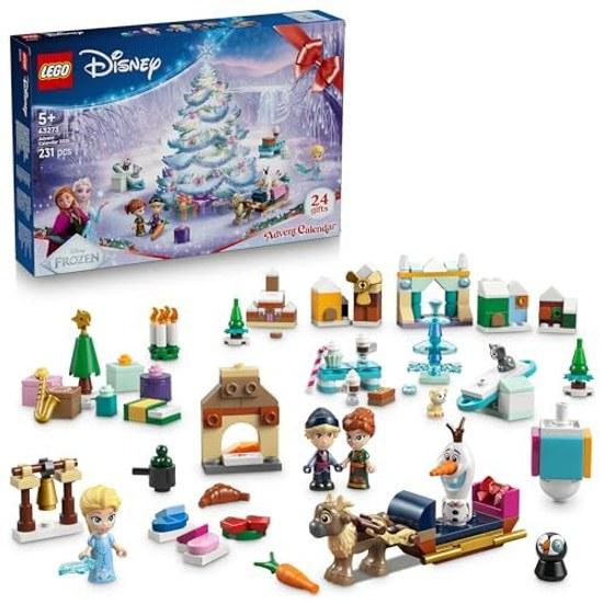 LEGO Disney Princess Frozen Advent Calendar 2025 toy birthday gift block educational girl boy child 5 years 6 7 8 Christmas goods 43273