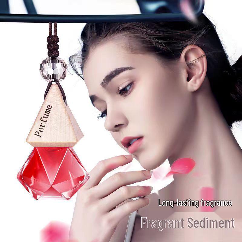 Osmanthus Cologne Aromatherapy Car Pendant - Odor-Eliminating Essential Oil Ornament for Men and Women