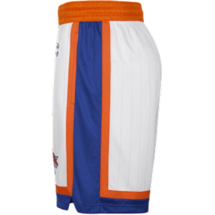 Nike Logo Print Elastic Waist Three-Quarter Casual Shorts Men Shorts White FQ4416-100