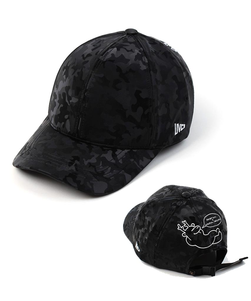 Yunibeosyeolkemiseuteuli Forest Cube Camo Leather Ballcap