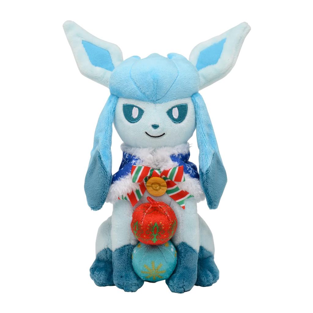 Center Original Plush Toy Glaceon Christmas In the Sea X 16 X Cm X W X Pokémon Pokémon 22.5 20.5 (H D)