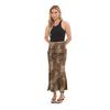 I Saw It First Womens/Ladies Leopard Print Satin Maxi Skirt