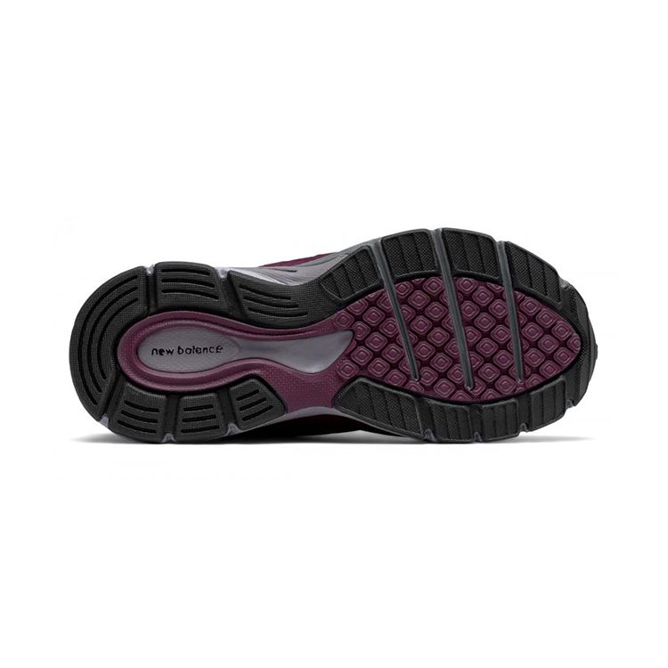 New Balance 990 Series V4 Low Top Kids Running Shoes Dark Red Kids Running Shoes KJ990BYP