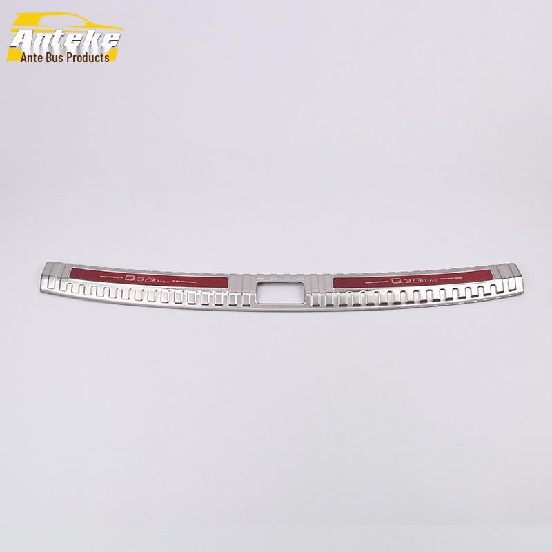 19 Q3 Rear Guard Decorative Sequin Trunk Protection Plate - Car Exterior Anti-Scratch Strip