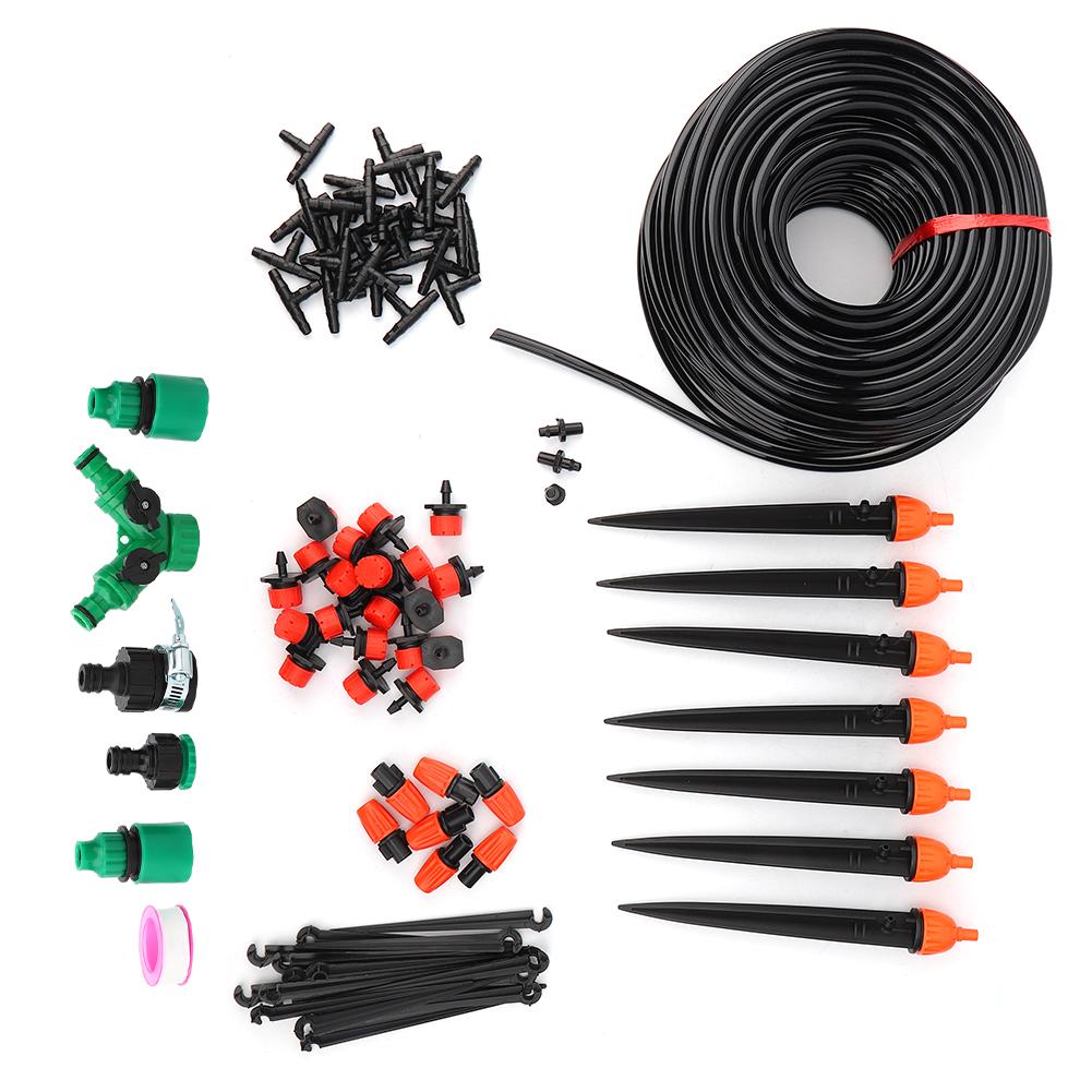 35m Adjustable Dripper Micro Sprinkler Automatic Watering Kit Garden Drip Irrigation Tool Set