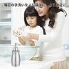 GLUBEE 304 Stainless Steel Hand Soap Detergent Dishwashing Refillable Pump Suitable for 400ml Capacity Dispenser, Stylish, Container, Detergent,