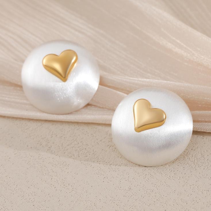 Exclusive Design High-end Flower Stud Earrings, Fashionable, Luxurious, Retro-style, Elegant Earrings