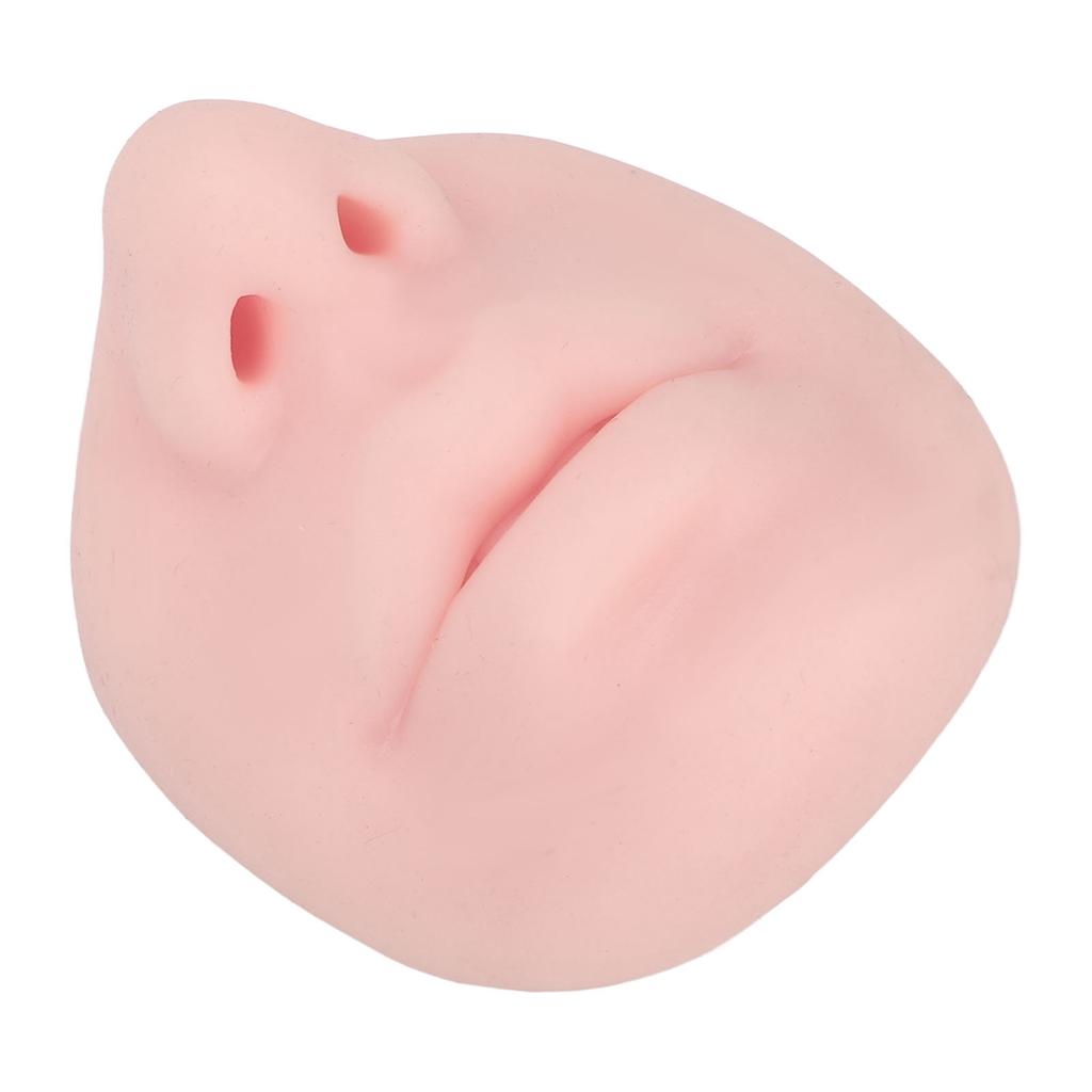 Silicone Nose Model with Mouth Flexible Soft Imitation Nose Model Reusable Nose Displays for