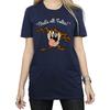 Looney Tunes Womens/Ladies That´s All Folks Taz Cotton Boyfriend T-Shirt