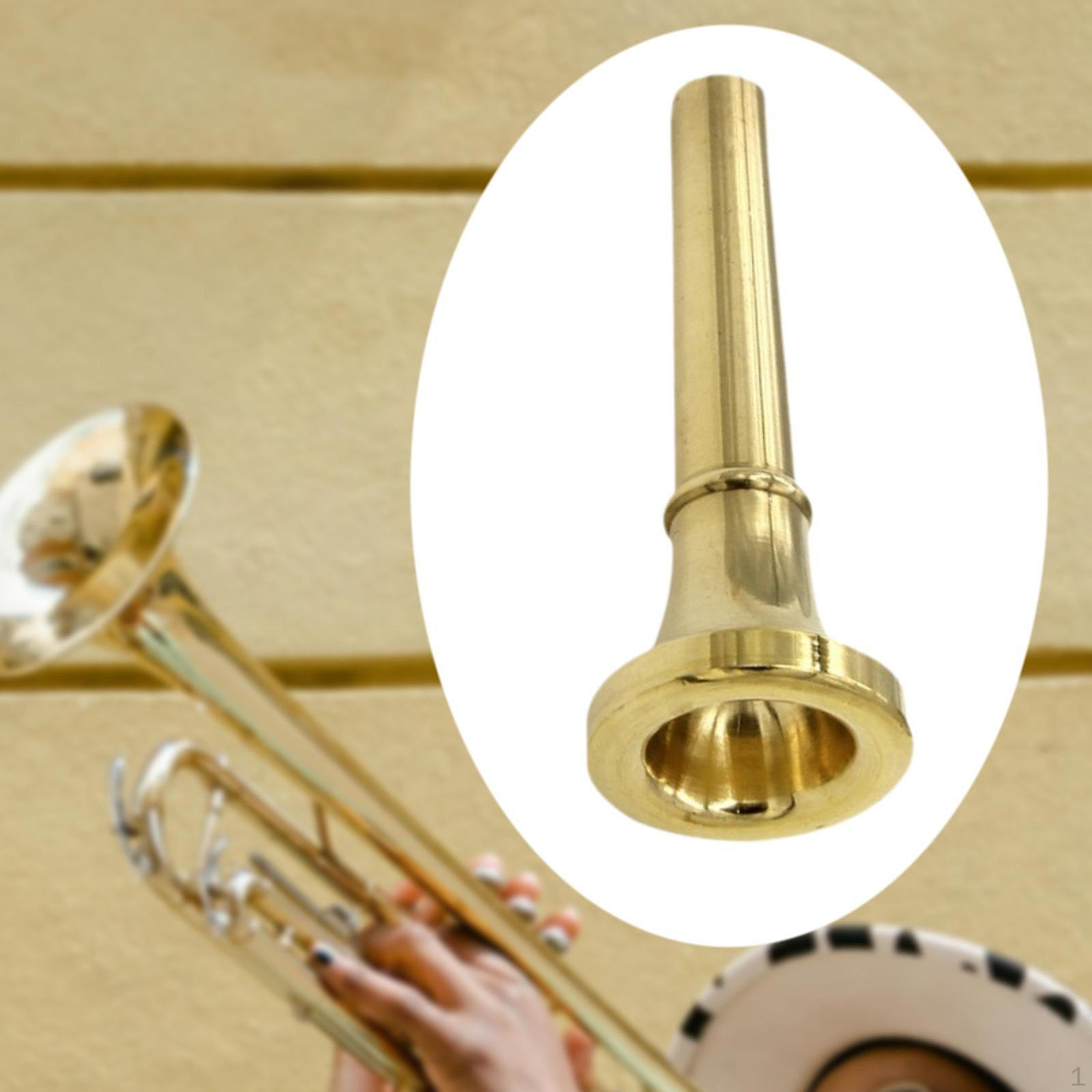 

Alto Trombone Mouthpiece Instrument Accessories Brass Professonal Sturdy for Beginners Sound