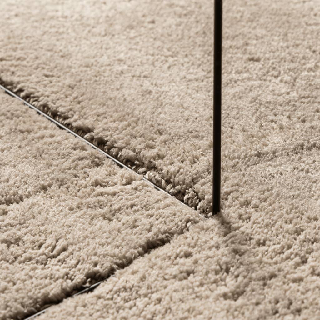 HUARTE Rug Short Pile Soft and Washable Beige 80 X 250 Cm