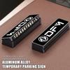 Metal Car Temporary Parking Card Universal Car-styling Auto Accessories For Dongfeng Motor DFM DFSK Aeolus G59 MAX AX7 Glory KX