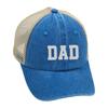 Adjustable DAD MOM Baseball Hats Hip-hop Sunscreen Mesh Hats Washed Distressed Faded Cap  Man Women