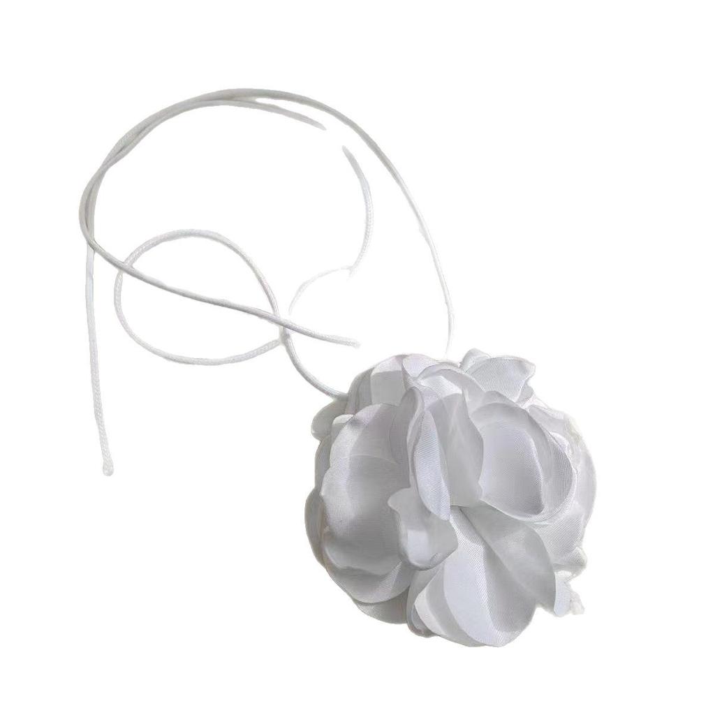 New retro lace rose collarbone chain strap neck chain bracelet neck thin necklace sex underwear accessories
