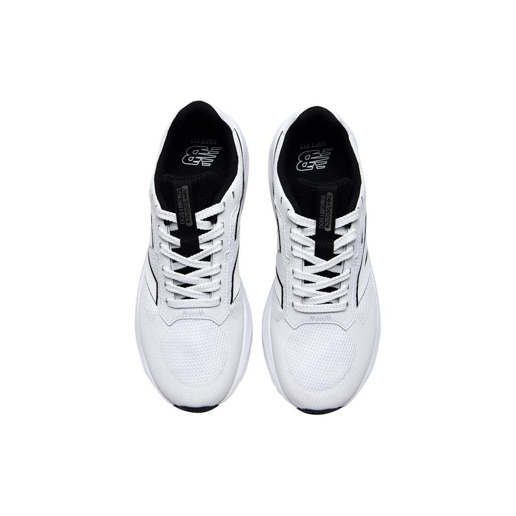 New Balance Comfortable Low-Top Running Shoes Unisex sneaker White Black UA800CA1