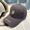 Spring and Summer Embroidery Letter Hat Men and Women Korean Style Fashion Sun Protection Baseball Hat Duck Tongue Couple