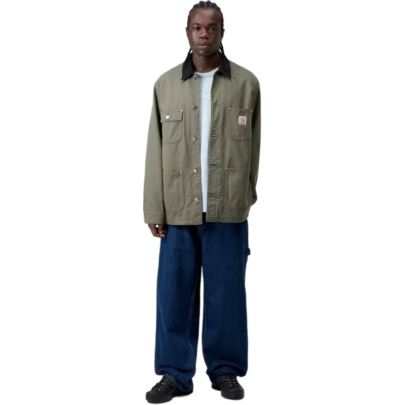 Carhartt WIP SS26 OG Chore Coat Thick Loose Long Sleeve Work Jacket Men Jacket I036488-3OL-02