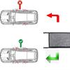 Car Roof Cargo Net Storage Bag SUV Ceiling Organizer Interior Accessories Breathable Mesh Strong Load-Bearing Space Saving  Fit