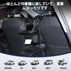 SOEDZUNG Car Seatback Central Control Storage Bag with Folding Nappa Drink Storage Car 15kg Weight Capacity Table, Table, Leather, Holder, Pocket,