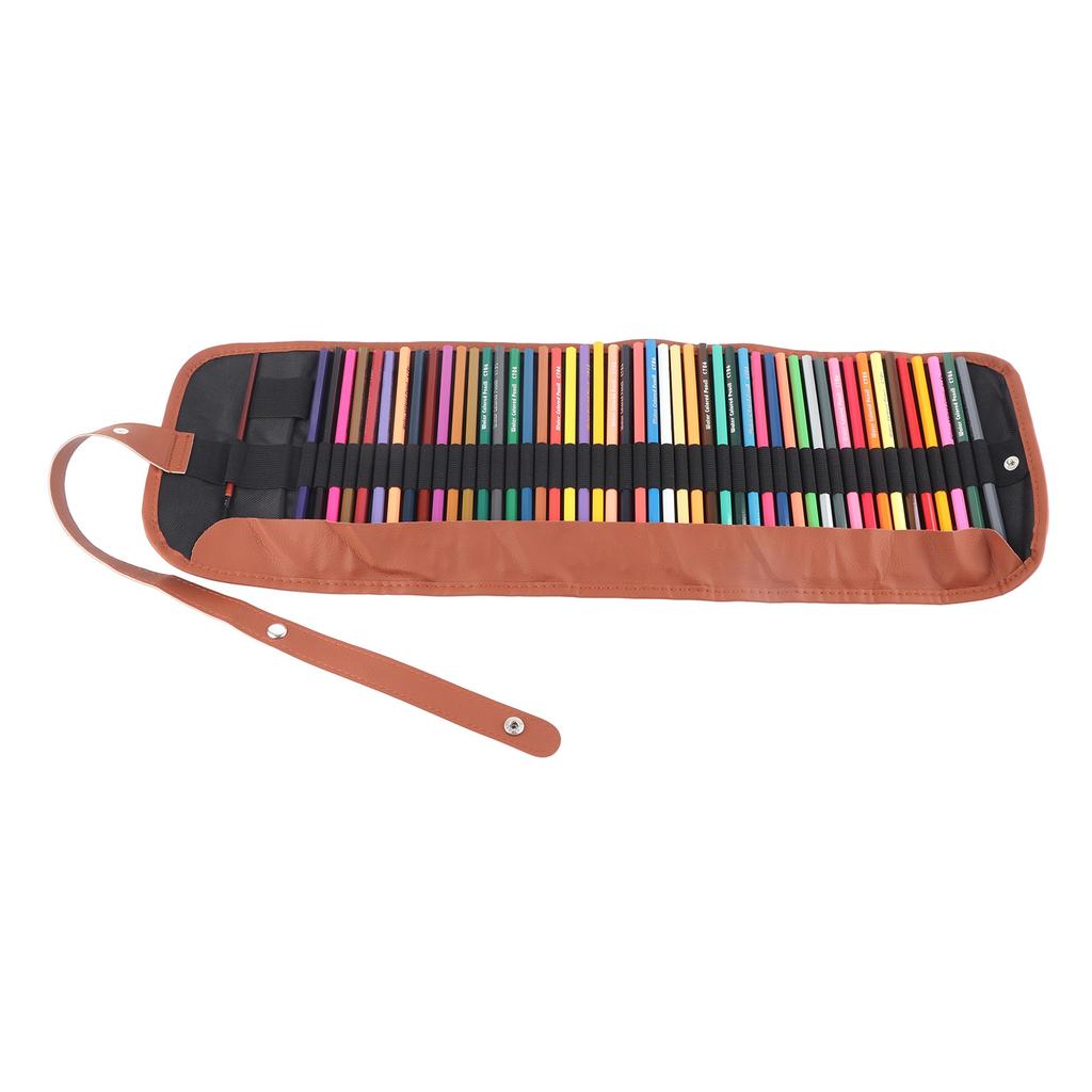 Colored Pencils 48 Colors Hexagonal Pen Holder Professional Coloring Pencils for Sketching Color