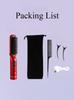 Wireless Hair Styler Negative Ion Hair Straightener Comb & Curling Comb Damage-Free Voluminous LED Screen Rechargeable Hot Comb