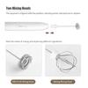Portable Electric Milk Frother USB Egg Beater Hand Coffee Whisk Rechargeable Foam Mixer Home Kitchen Milk Frother Foaming