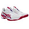 New Asics Solution Speed FF 3 Abrasion Resistant Low Top Tennis Shoes Women's Gray Red 1042A250-103