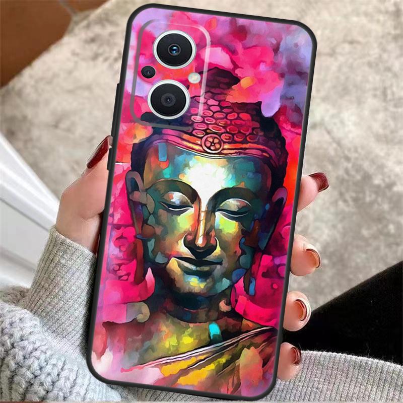 Trippy Gautama Buddha For OPPO Reno 14F 13F 12F 11F 8T 10 11 12 13 14 Pro 7 8 Lite OPPO Find X8 X6 X5 X9 Pro Case