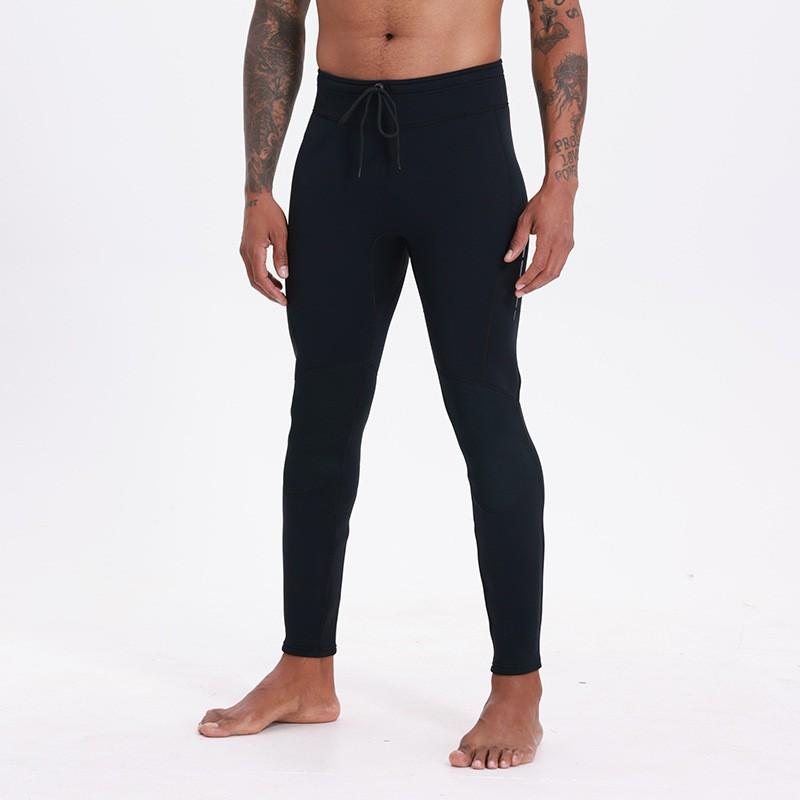 3mm Neoprene Wetsuit Pants Men Women Thermal Dive Shorts Swimming Surfing Cold Water Activities 2XS