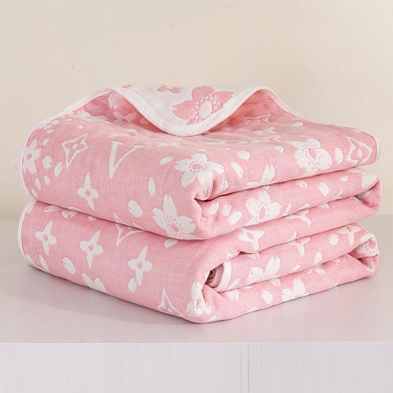 Six-Layer Pure Cotton Gauze Blanket for Summer – Baby Nap & Child's AC Cover, Gift