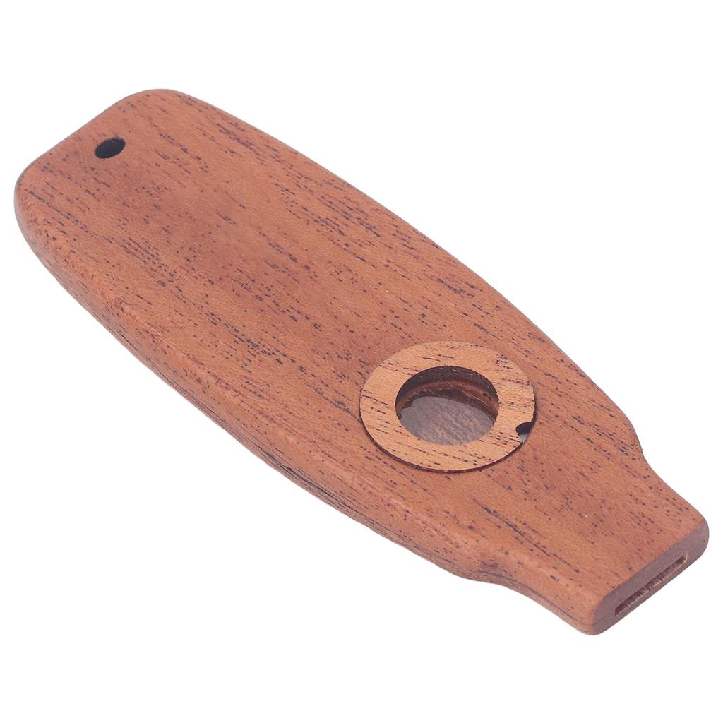 Kazoos Flute Compacct Portable Mahogany Professional Kazoo for Children Beginner Adult Type 2