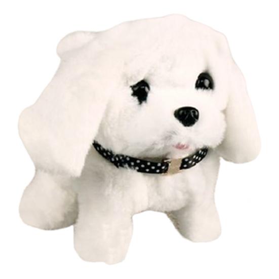 1 Set Kids Electronic Plush Dog Toy Walking Interactive Puppy Rabbit Cat Plushie Toy Toddlers Boys Girls Educational Simulation Animal Toy