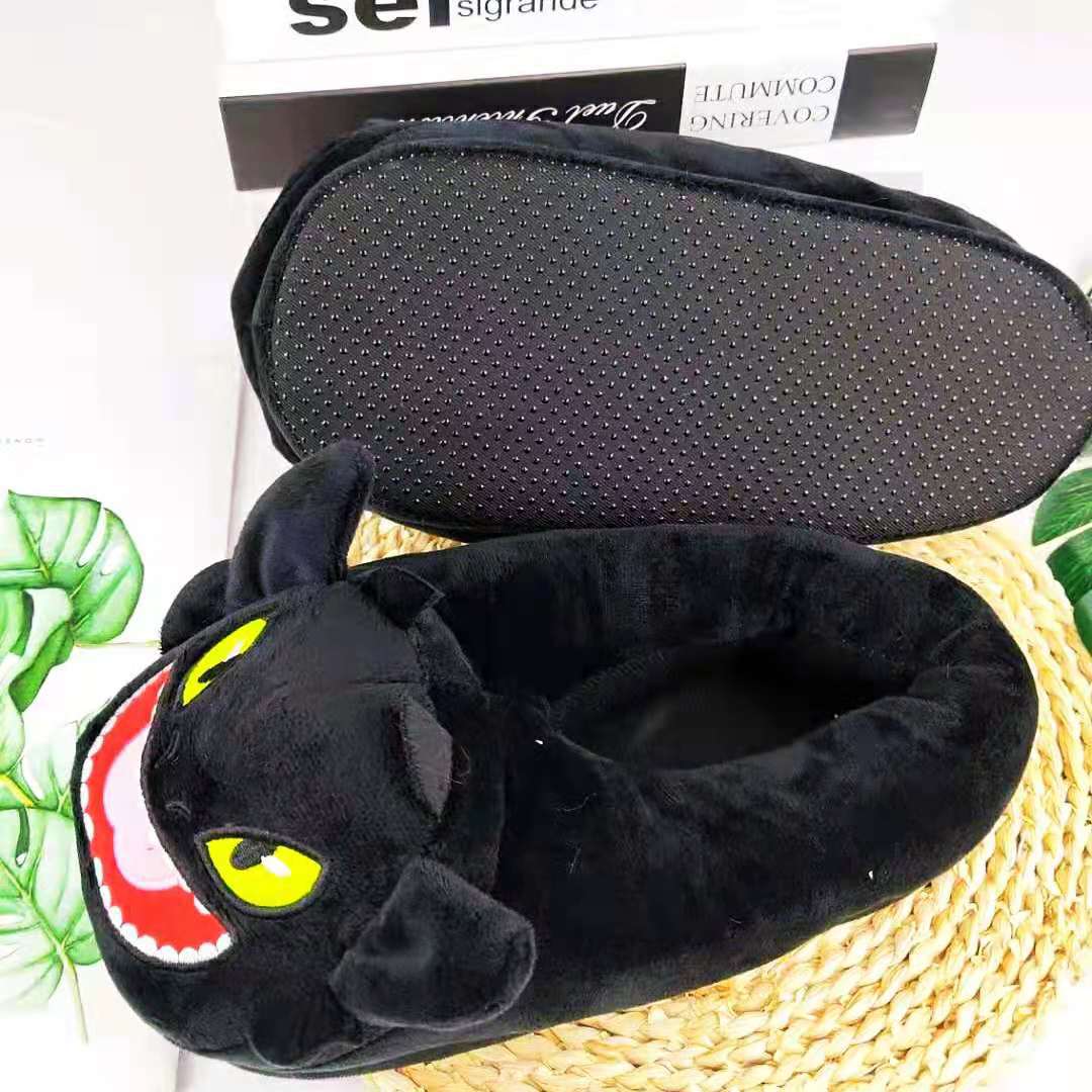 

2024 Мужские теплые тапочки-лапки унисекс, размер 36-46, креативная обувь из искусственного меха, мужская дизайнерская обувь Bigfoot для дома 12