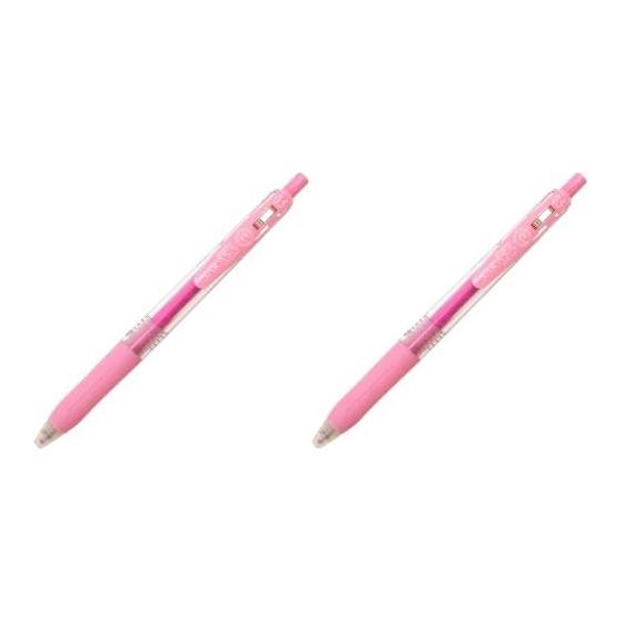 Zebra Sarasa Clip Gel Pen, 0.5mm, Milk Pink, JJ15-MKP