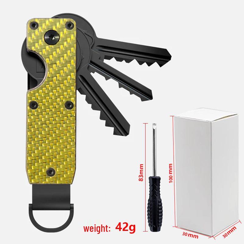 Schlüsselanhänger und Schlüsselorganizer aus Aluminiumlegierung: Das perfekte internationale Geschenk