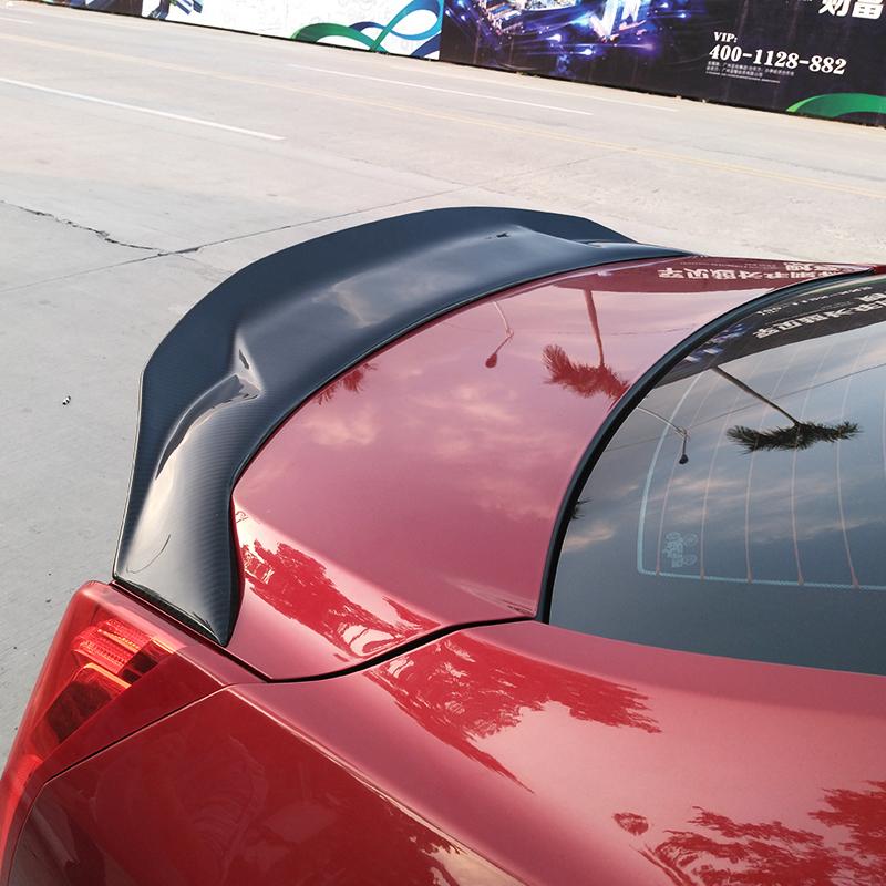 AARX1 Suitable for Cadillac ATS true carbon fiber tail wing trunk spoiler without perforations 2013-20