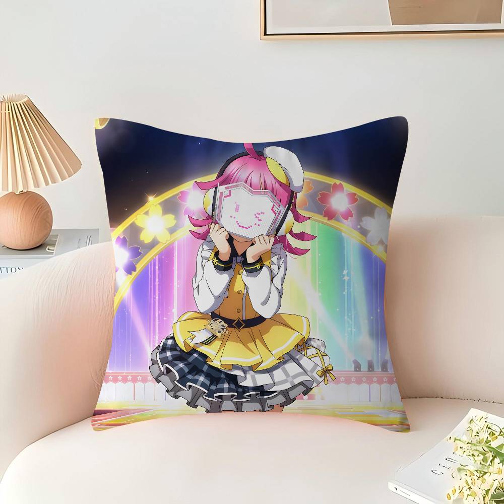 Rina Tennoji Pillowcase Toon Gift Cushion Cover Bedroom Home Sofa Chair Seat Decor Pillow Case