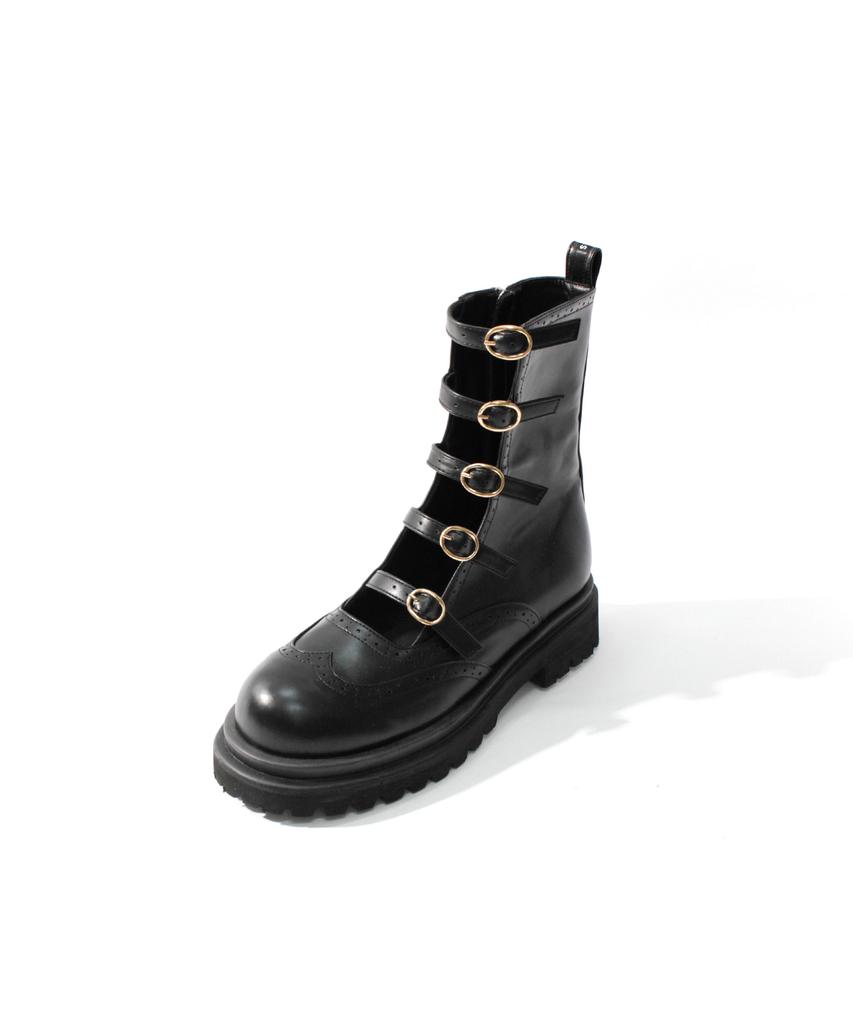 Shoehi Luella Belted Walker Boots_B2555